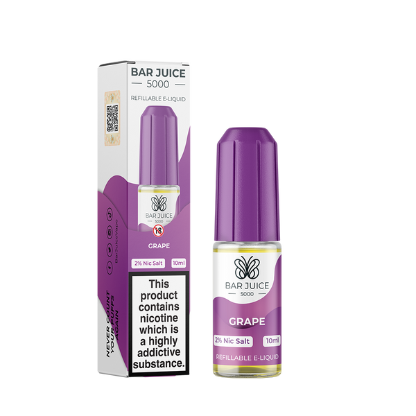 Bar Juice 5000 Grape 10ml Nic Salt