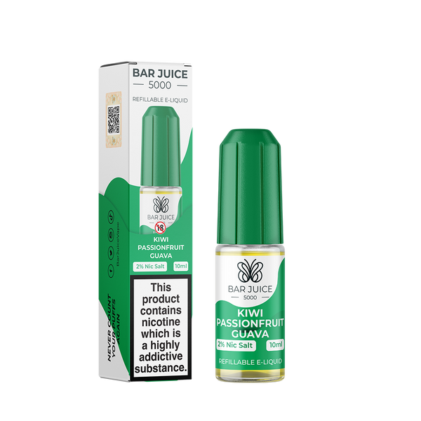 Bar Juice 5000 Kiwi Passionfruit Guava 10ml Nic Salt