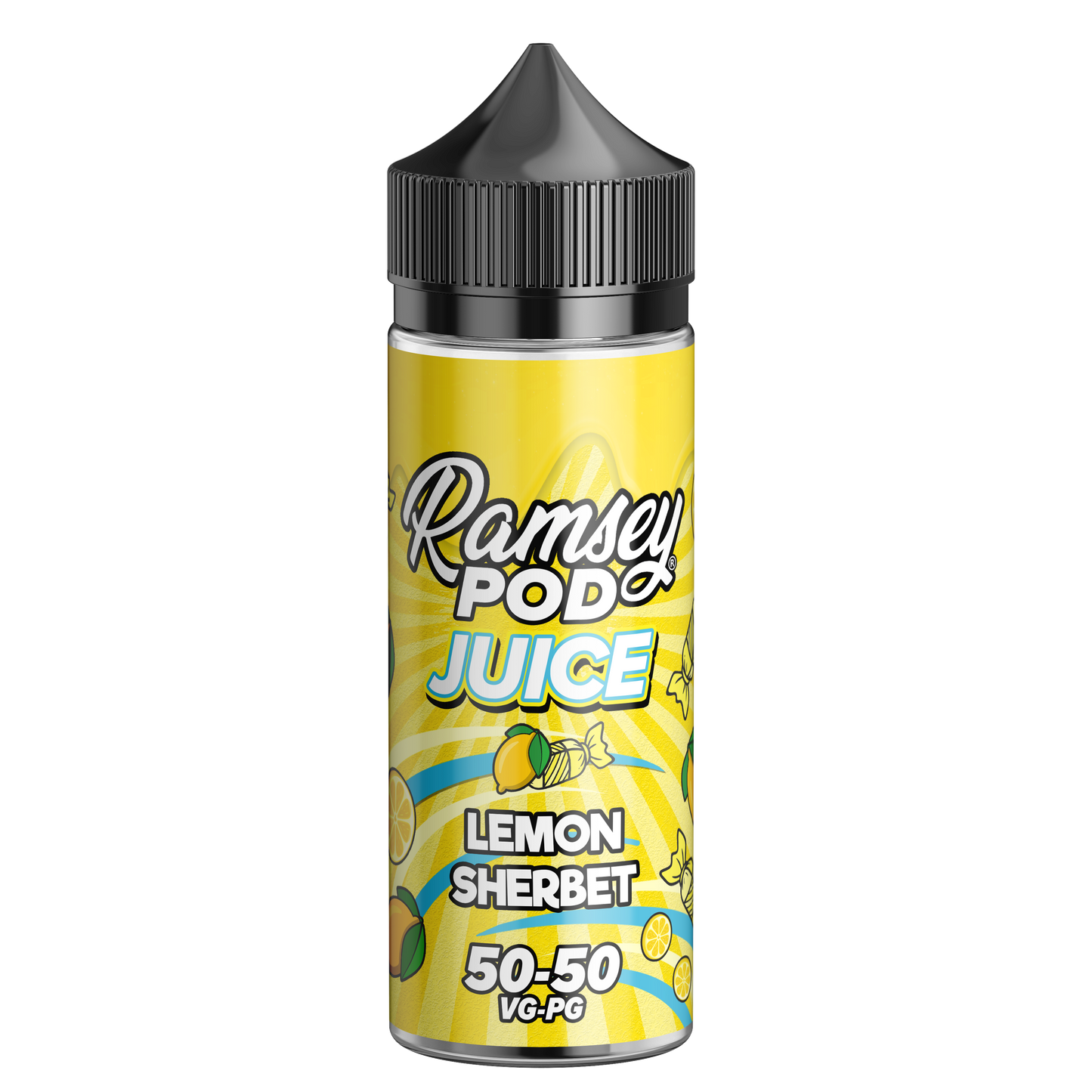 Lemon Sherbet by Ramsey Pod Juice 100ml Short Fill