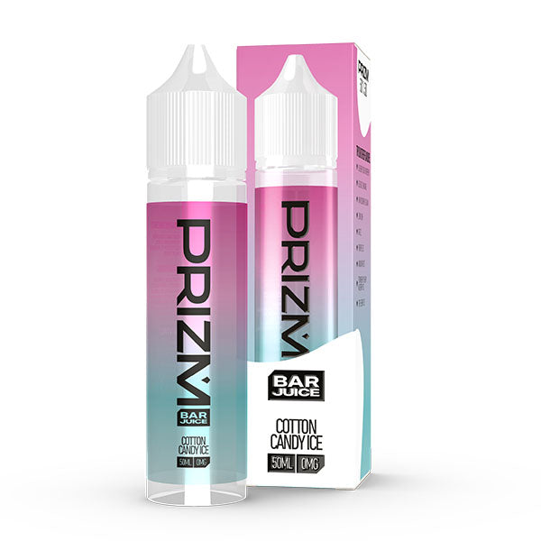 PRIZM Bar Juice 50/50 Cotton Candy Ice - 50ml Short Fill 0mg