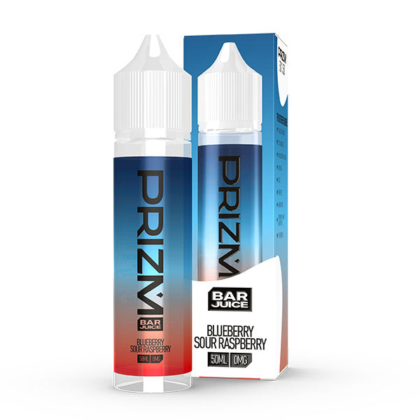 PRIZM Bar Juice 50/50 Blueberry Sour Raspberry - 50ml Short Fill 0mg