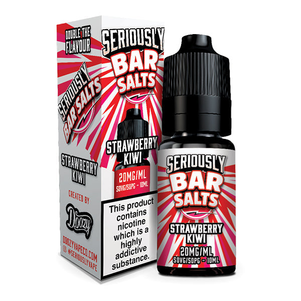 Doozy Vape Seriously Bar Salts Strawberry Kiwi 10ml Nic Salt