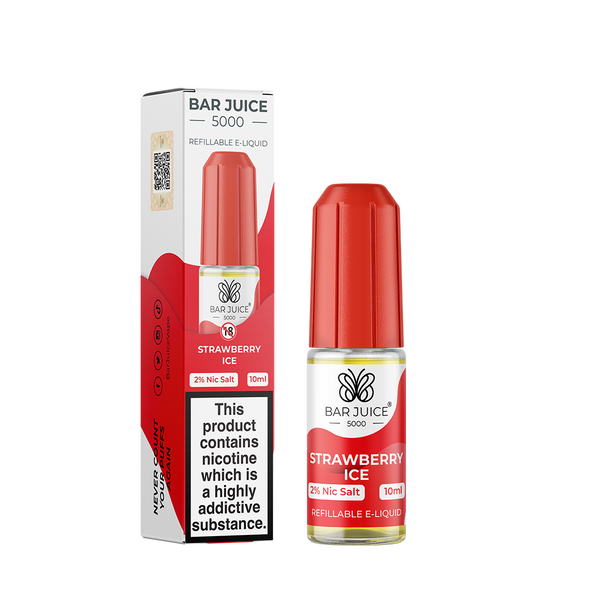 Bar Juice 5000 Strawberry Ice 10ml Nic Salt