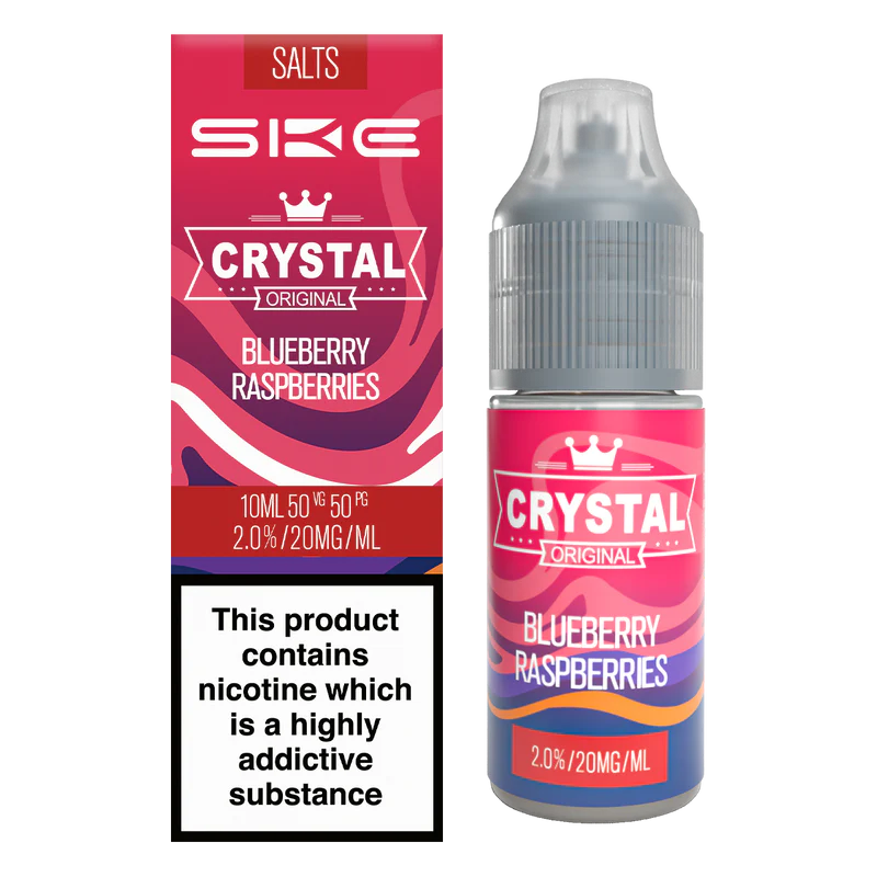 SKE Crystal Original Blueberry Raspberries 10ml Nic Salt
