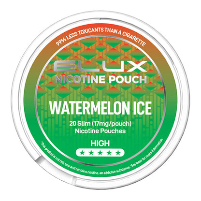 Elux Watermelon Ice Nicotine Pouches - 17mg