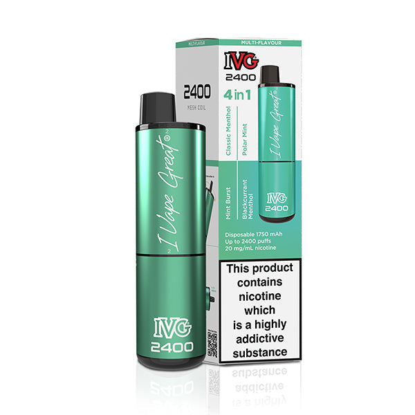 IVG 2400 4 in 1 Rechargeable Pod Kit