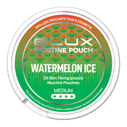 Elux Watermelon Ice Nicotine Pouches - 14mg