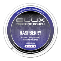 Raspberry Elux Nicotine Pouches