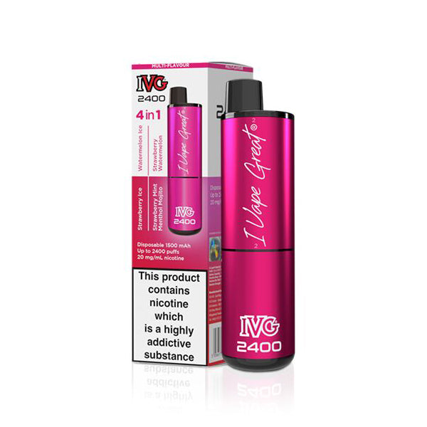 IVG 2400 4 in 1 Rechargeable Pod Kit