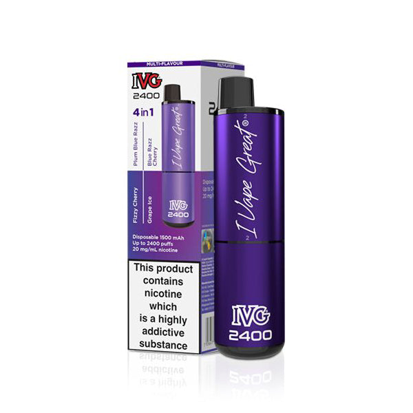 IVG 2400 4 in 1 Rechargeable Pod Kit