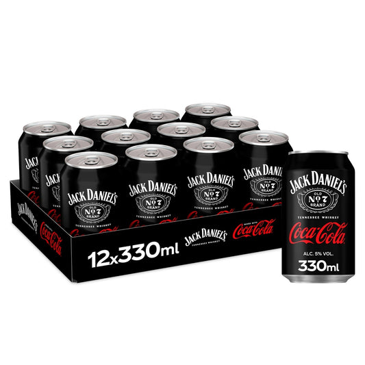 Jack Daniel’s Cola Mixed 12x330ml PM £2.39