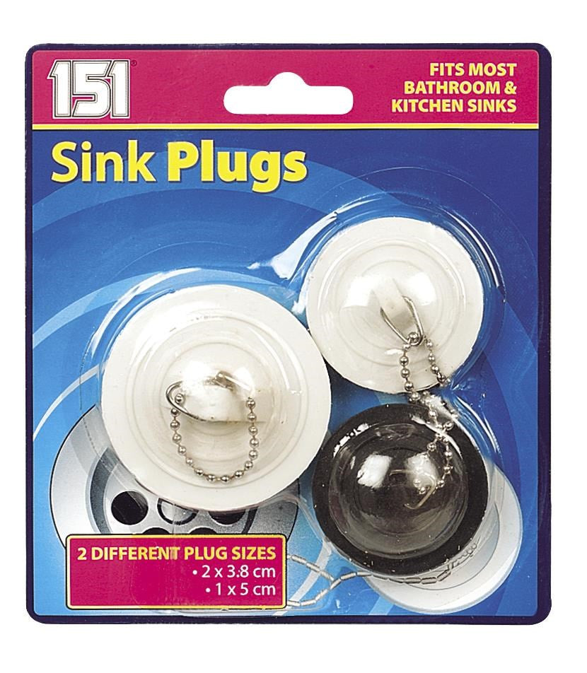 151 Sink Plugs 3pk
