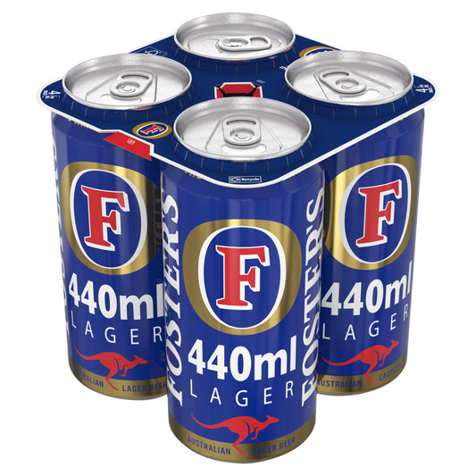 Foster’s 6x4x440ml PM£5.69