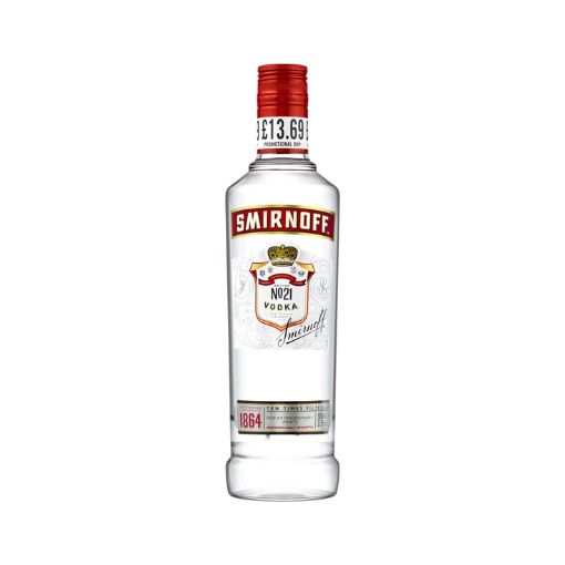 Smirnoff Vodka 6x50cl PM £13.69