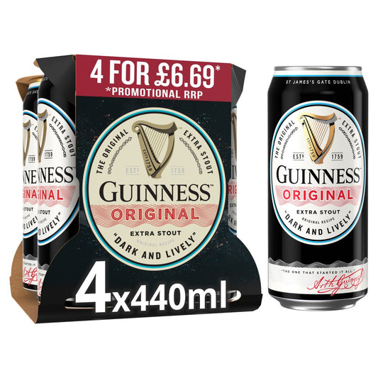 Guinness Original Extra Stout 6x4x440ml