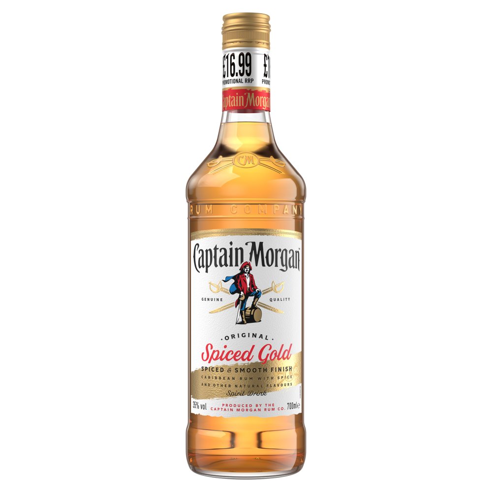 Captain Morgan Spiced Gold 70cl PM£16.99