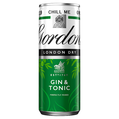Gordon’s Gin & Tonic 12x250ml