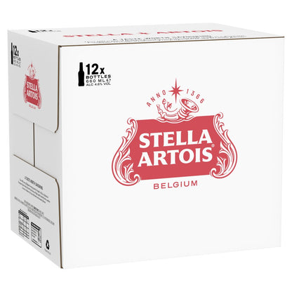 Stella Artois Bottle 12x660ML