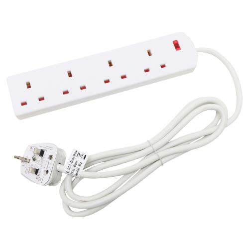 4 Gang Extension Lead