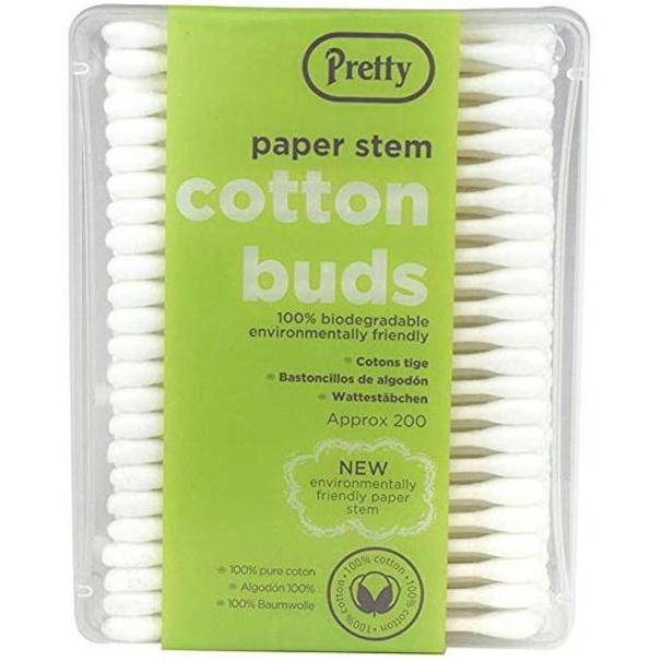 Pretty 200 Cotton Buds (Bamboo Stem) (12)