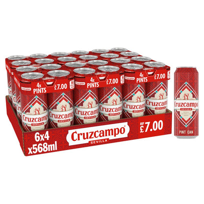 Cruzcampo Sevilla Pint 6x4x568ML