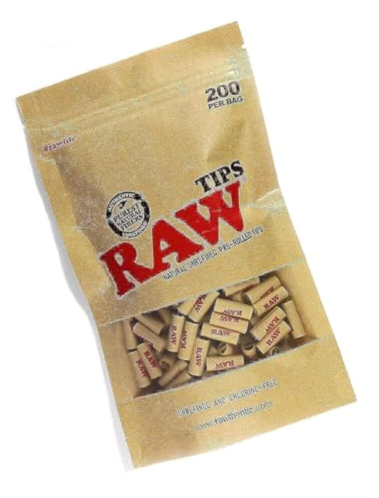 Raw Tips Pre-Rolled 200pcs