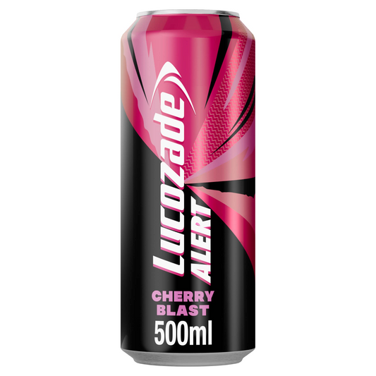 Lucozade Alert Cherry Blast 12 Pack