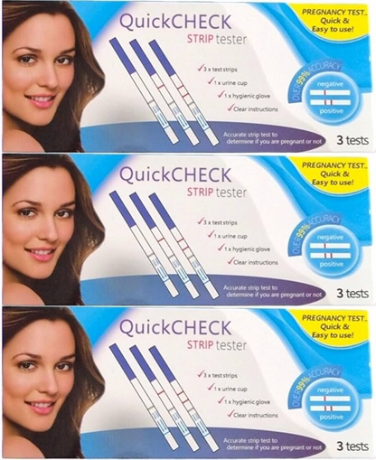 Quick Check Pregnancy Test 6 Pack