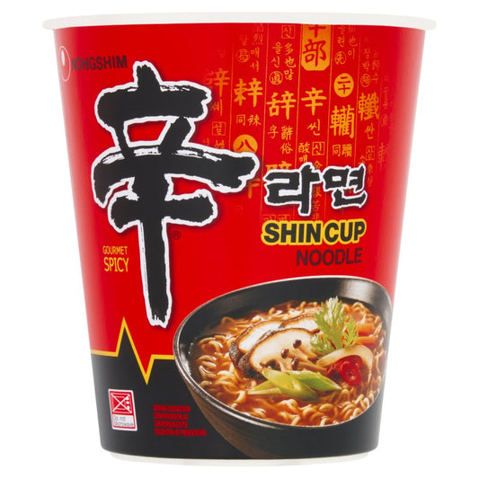 Nongshim Red Super Spicy Noodle Cup 68g 6pk