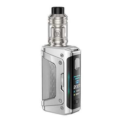 Geek Vape Aegis Legend 5 Vape Kit - Frost Silver