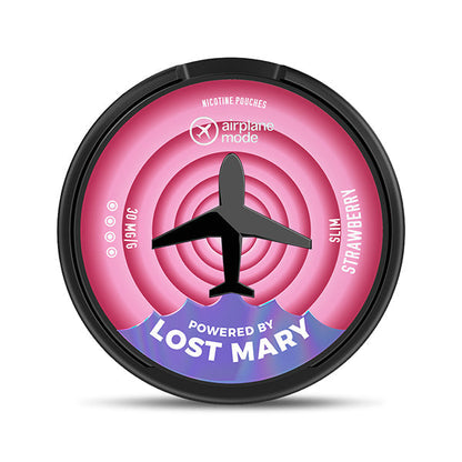 Lost Mary Airplane Mode Strawberry Nicotine Pouches - 9mg