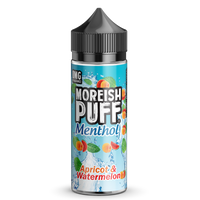 Moreish Puff Menthol Apricot & Watermelon 0mg 100ml Shortfill E-Liquid