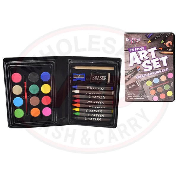 24PC Art Set 12pk