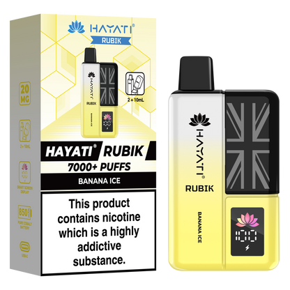 Hayati Rubik 7000+ Puff Prefilled Vape Kit
