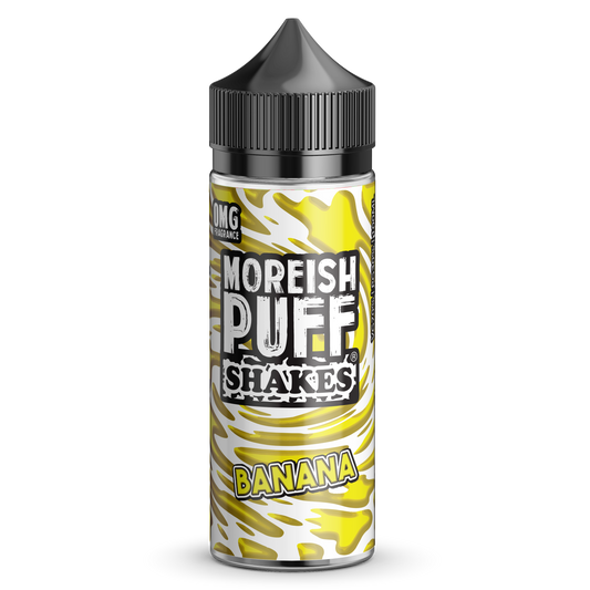 Banana Shakes E-Liquid by Moreish Puff 100ml Shortfill