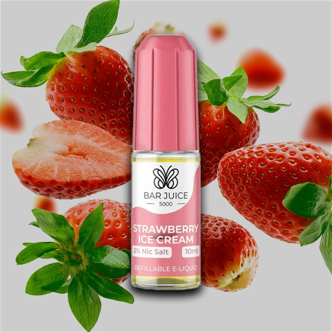 Bar Juice 5000 Strawberry Ice Cream 10ml Nic Salt