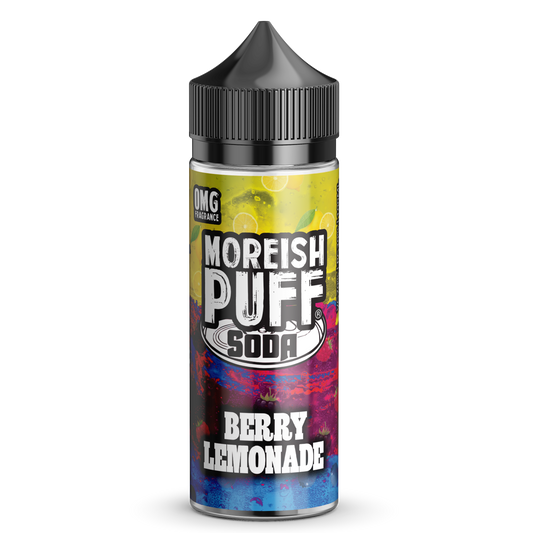 Moreish Puff Soda Berry Lemonade 0mg 100ml Shortfill E-Liquid