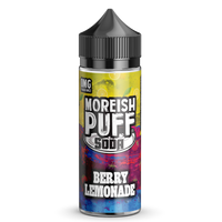Moreish Puff Soda Berry Lemonade 0mg 100ml Shortfill E-Liquid