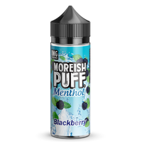 Moreish Puff Menthol Blackberry 0mg 100ml Shortfill E-Liquid