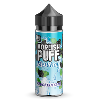 Moreish Puff Menthol Blackcurrant 0mg 100ml Shortfill E-Liquid