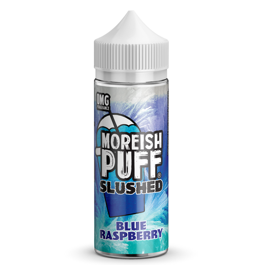 Moreish Puff Slushed Blue Raspberry 0mg 100ml Shortfill E-Liquid-DON'T INCLUDE