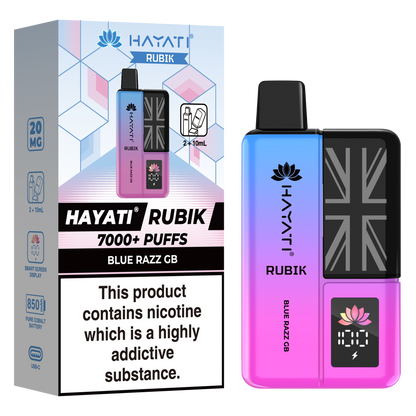 Hayati Rubik 7000+ Puff Prefilled Vape Kit