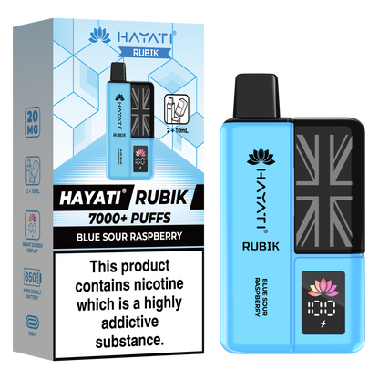 Hayati Rubik 7000+ Puff Prefilled Vape Kit