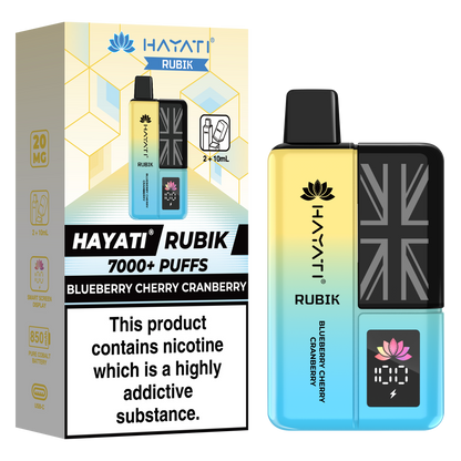 Hayati Rubik 7000+ Puff Prefilled Vape Kit