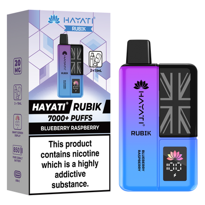 Hayati Rubik 7000+ Puff Prefilled Vape Kit