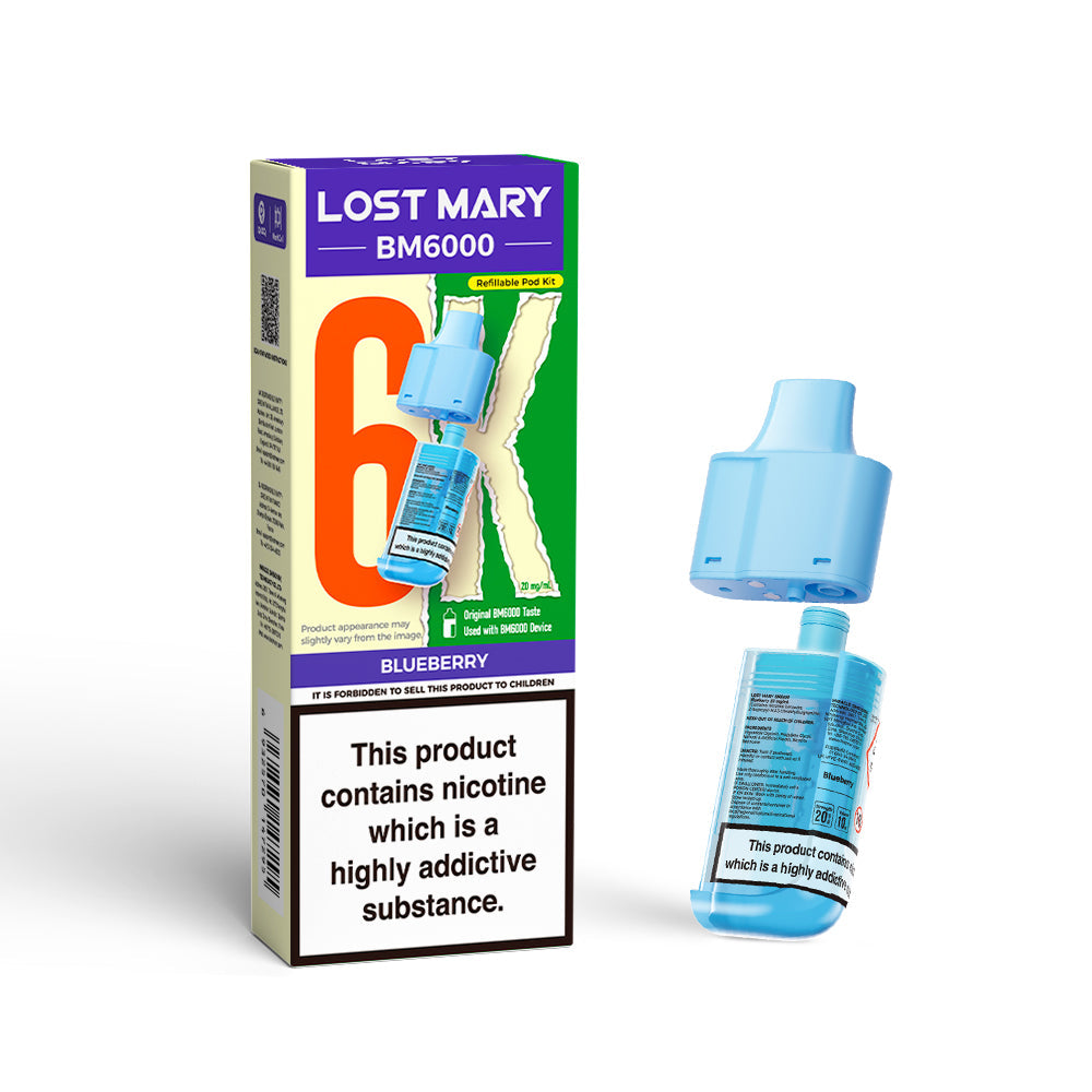 Lost Mary BM6000 Prefilled Pod 20mg