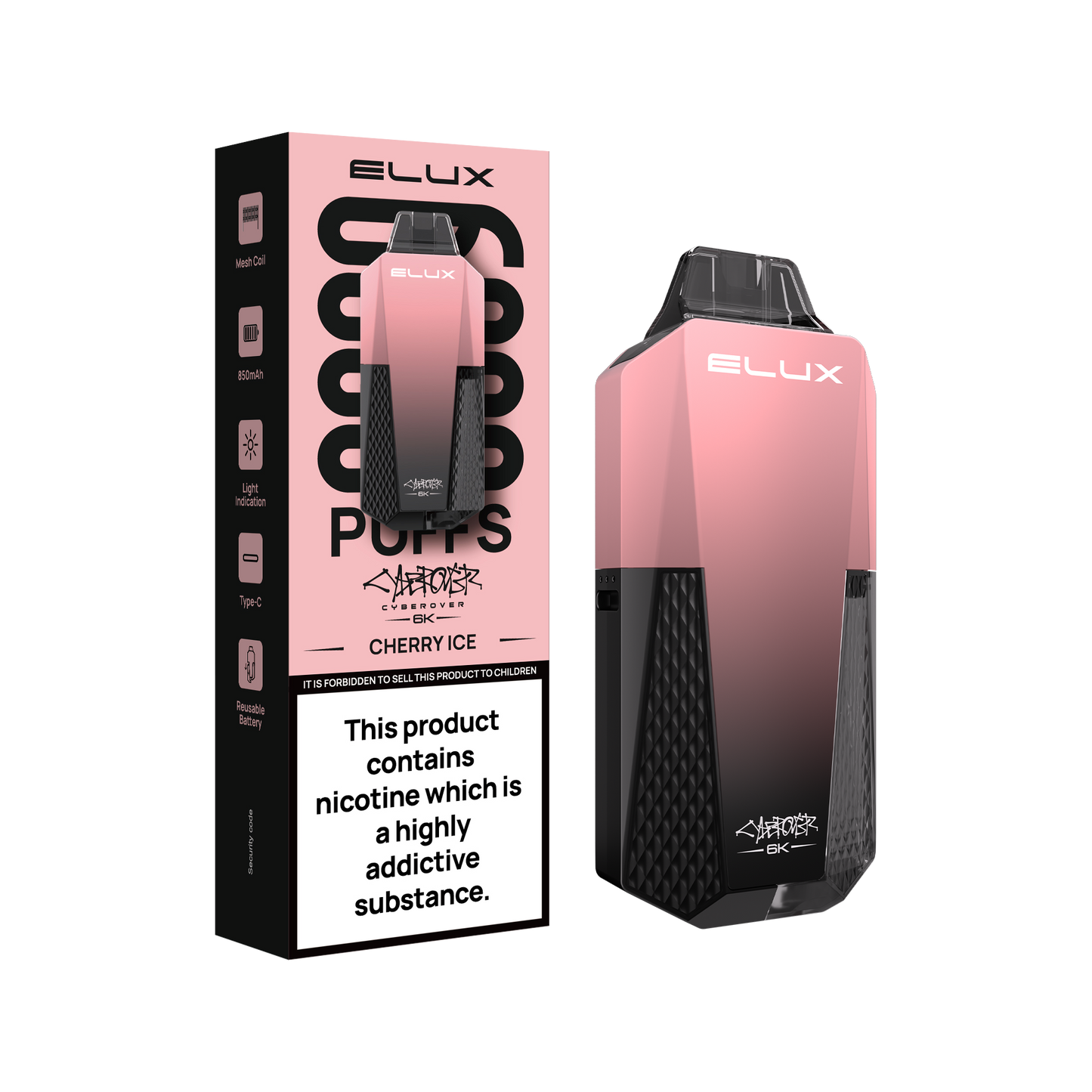 Elux Cyberover 6K Prefilled Vape