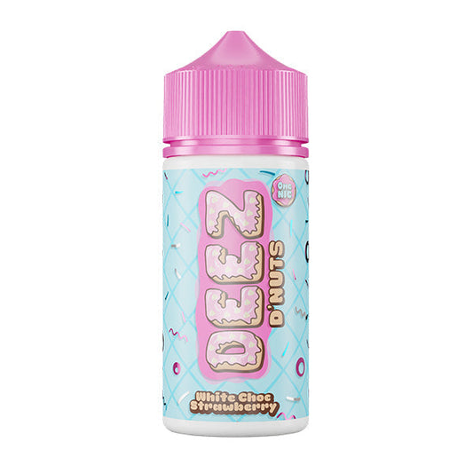 DEEZ D'Nuts White Choc Strawberry 100ml Shortfill