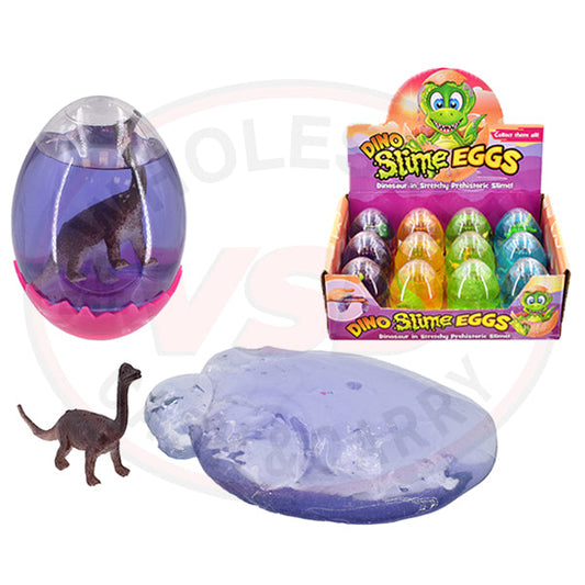 Dino Egg Slime 4 Assorted