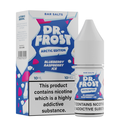 Dr Frost Arctic Blueberry Raspberry Ice 10ml Nic Salt